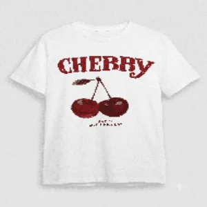 Cherry Happy Day Graphic T-Shirt - View 2