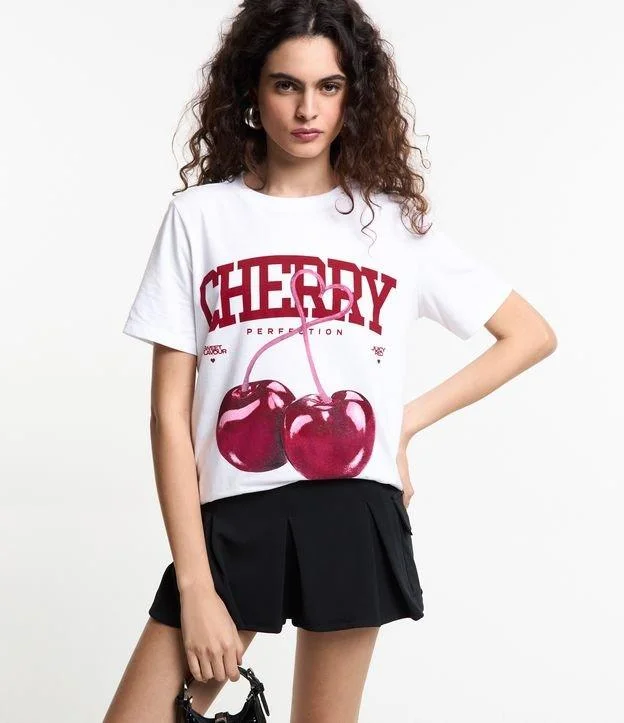 Cherry Happy Day Graphic T-Shirt - View 1